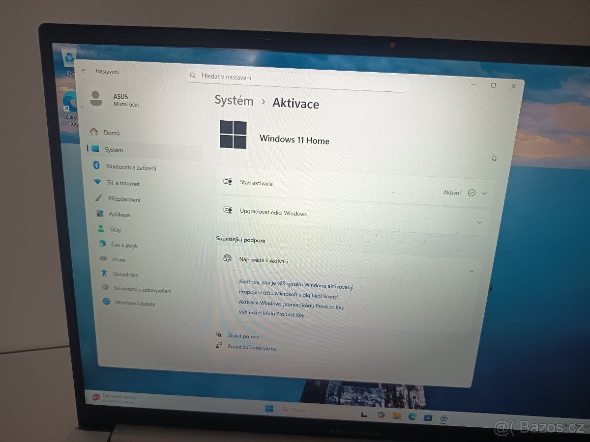 ASUS Vivobook 16 Ryzen 5 7530U DDR4 16GB, 512 GB SSD - 7