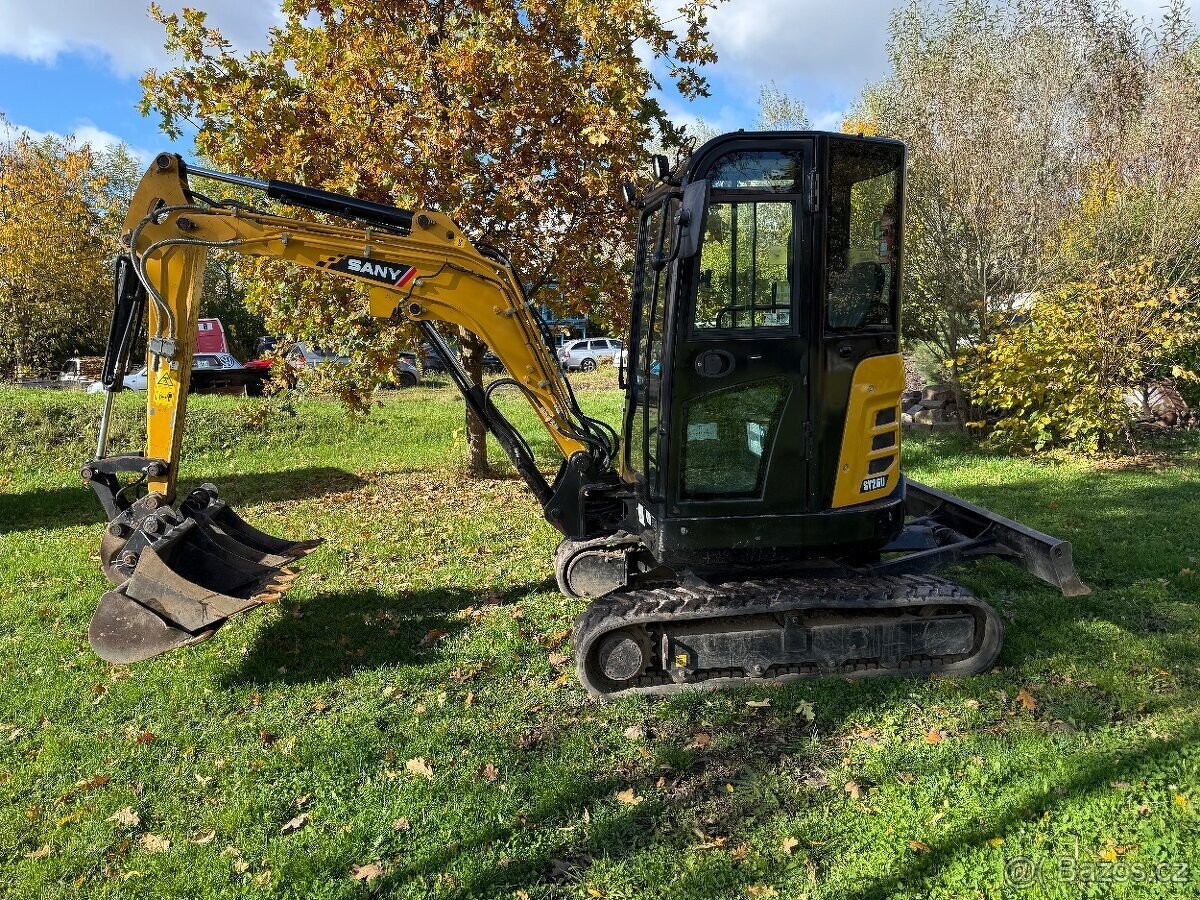 Sany sy26 Minibagr 2.8T + 3x lžíce rok - 2022 - 7