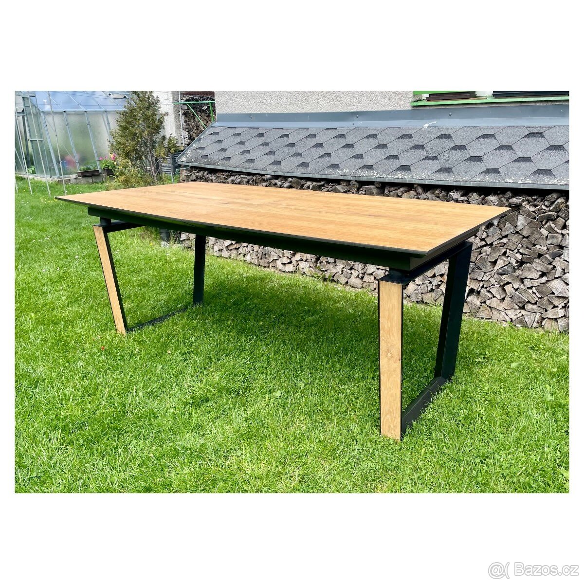 Rozkládací jídelní stůl – Darwin 190 cm, dřevo - 7