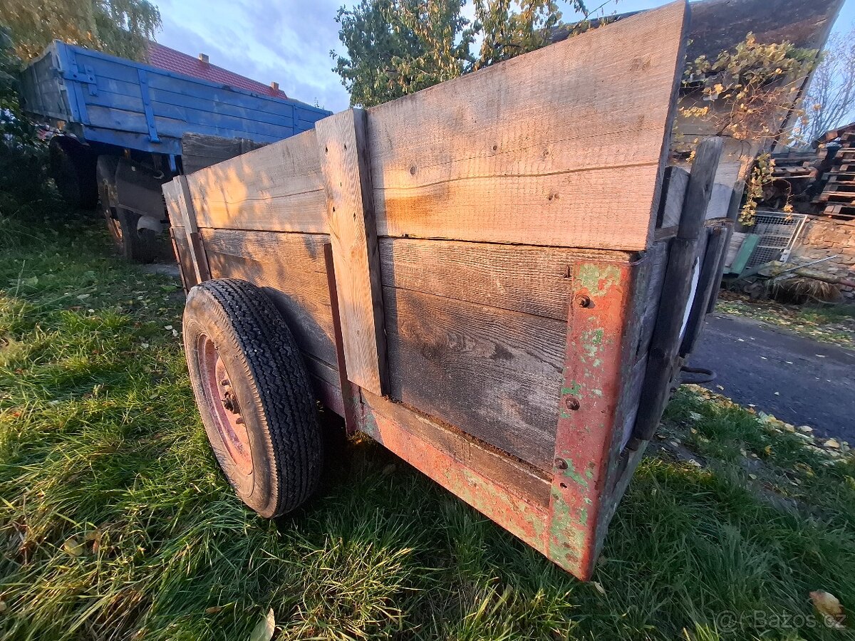 Vozík, kára, kárka, přívěs, vlečka - 7