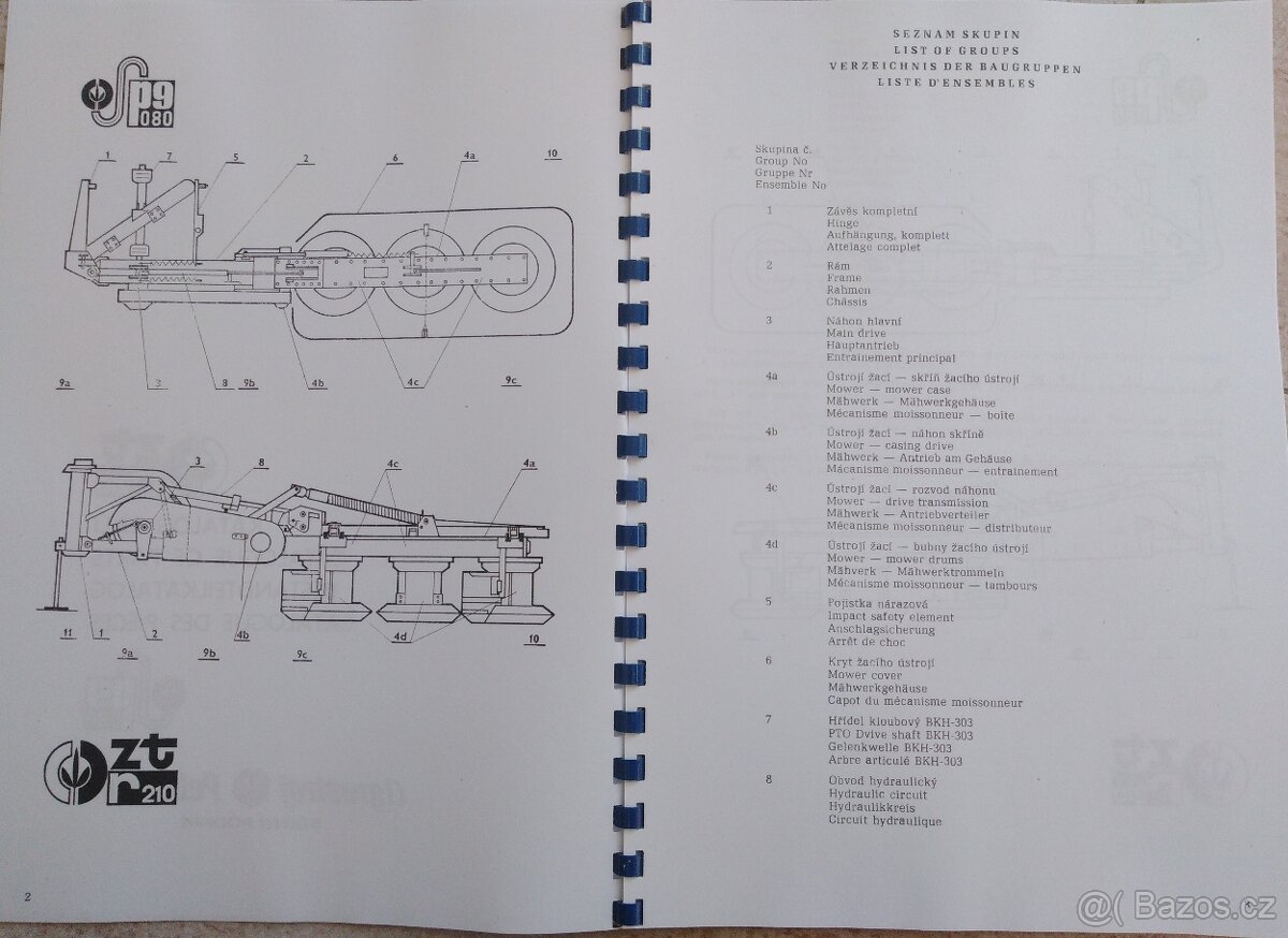 Rotační žací stroje AGROSTROJ - 7