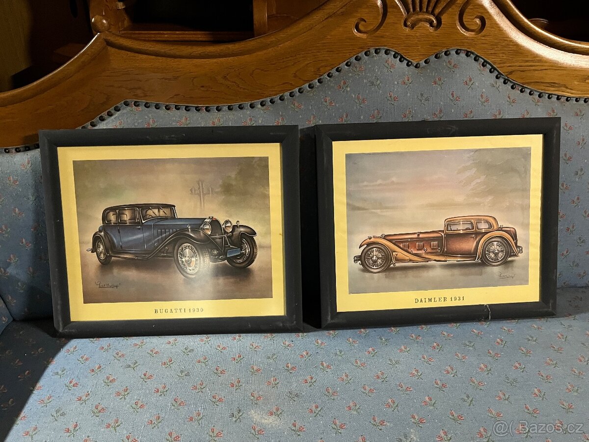 Obrazy aut 7 ks - 7