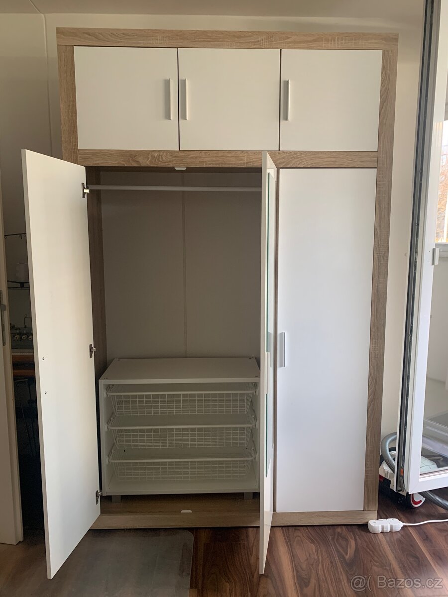 Šuplíkový organizér / PLATSA s drátěnými koši / komoda - 7