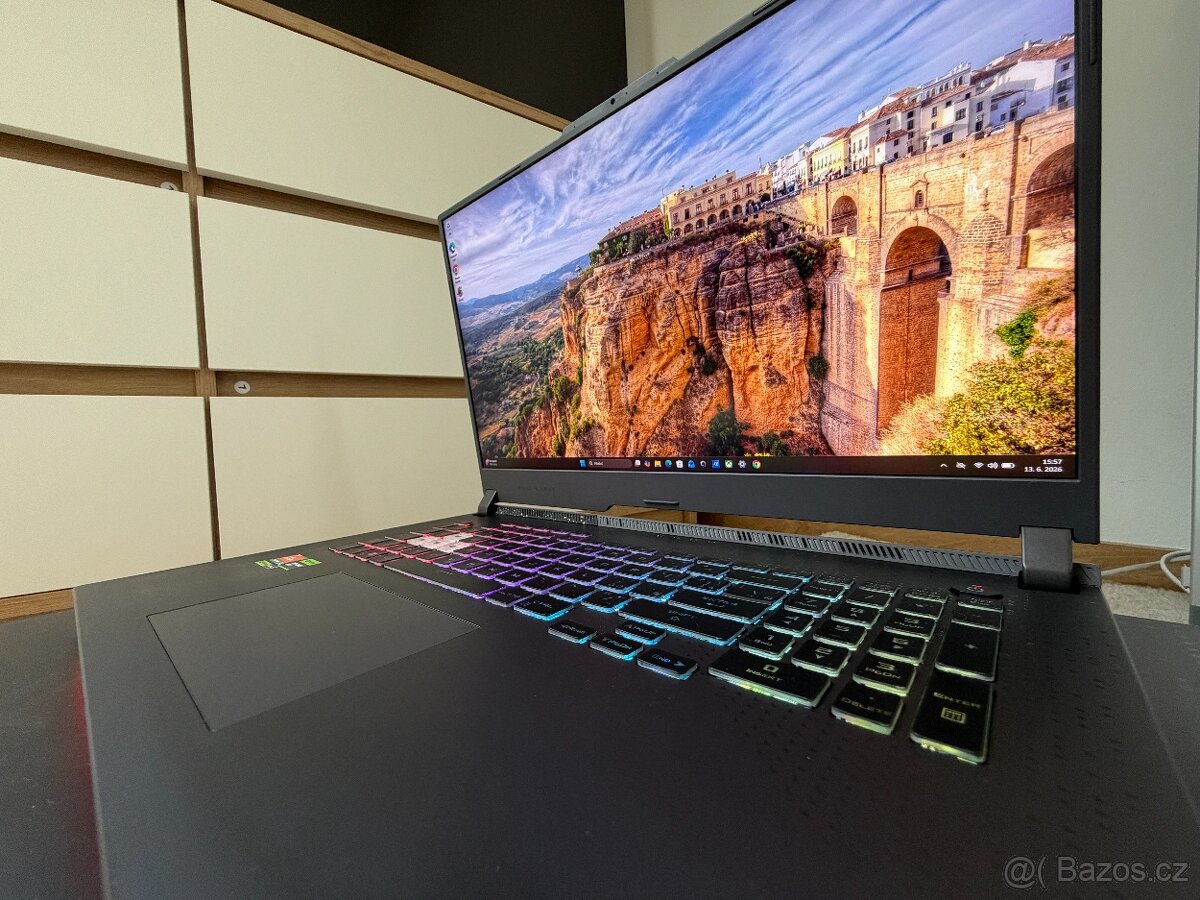 Herní notebook ASUS ROG Strix G17 Eclipse Gray + záruka - 7