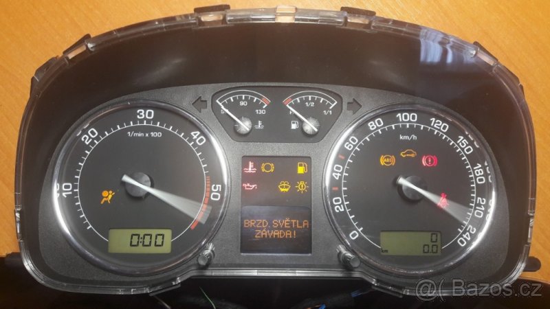 Budíky polodot Octavia 1 L&K, 1U0920821K, CAN, STAGING - 7