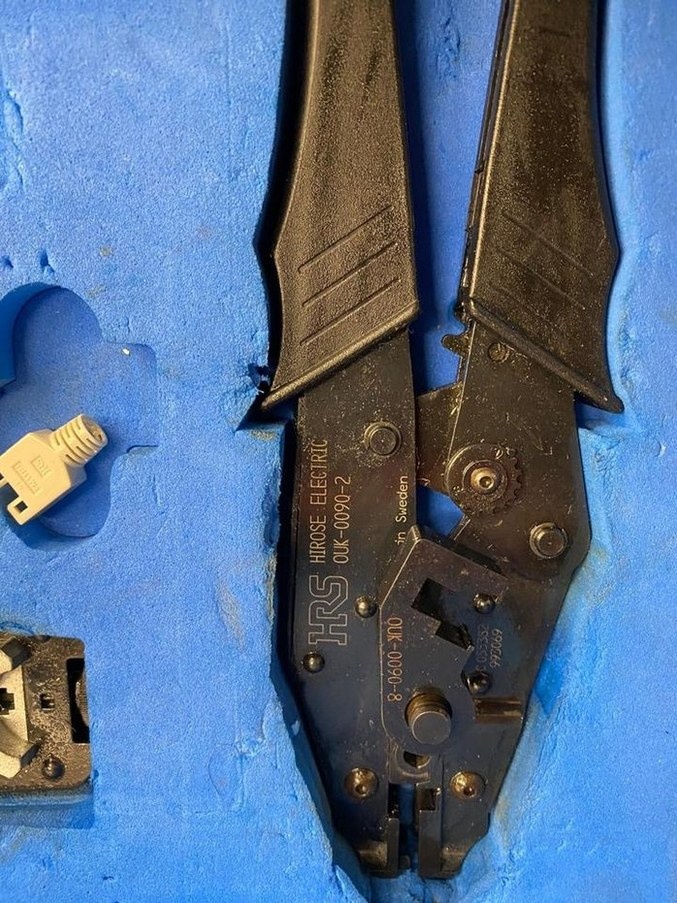 Krimpovací kleště Hirose PM-TM 11-0088 v kufru - 7