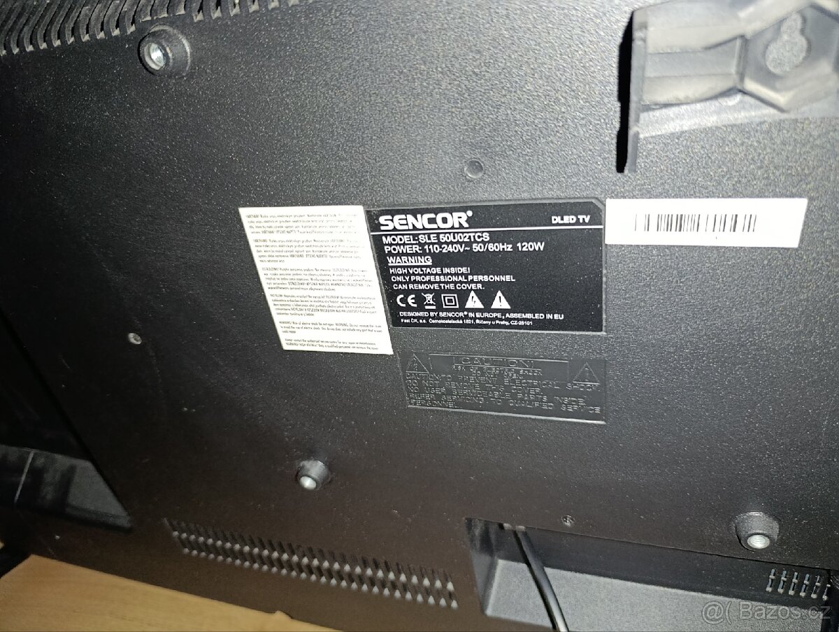 Televize Sencor 50" + set-top box 02 tv - 7