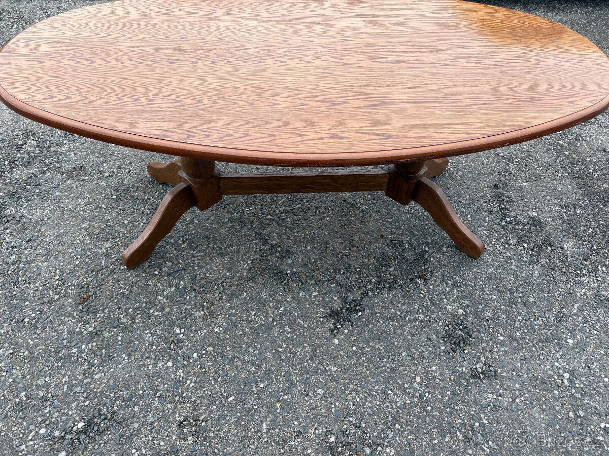 Rustikální jídelní stůl - 7