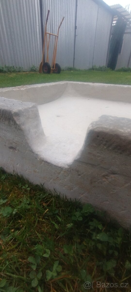 pískovec, odtokový žlab - 7