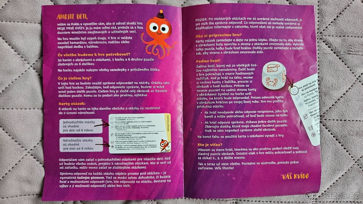 Moje 1. kvízy - svet okolo nás - hra od 6+ (Albi, slovensky) - 7