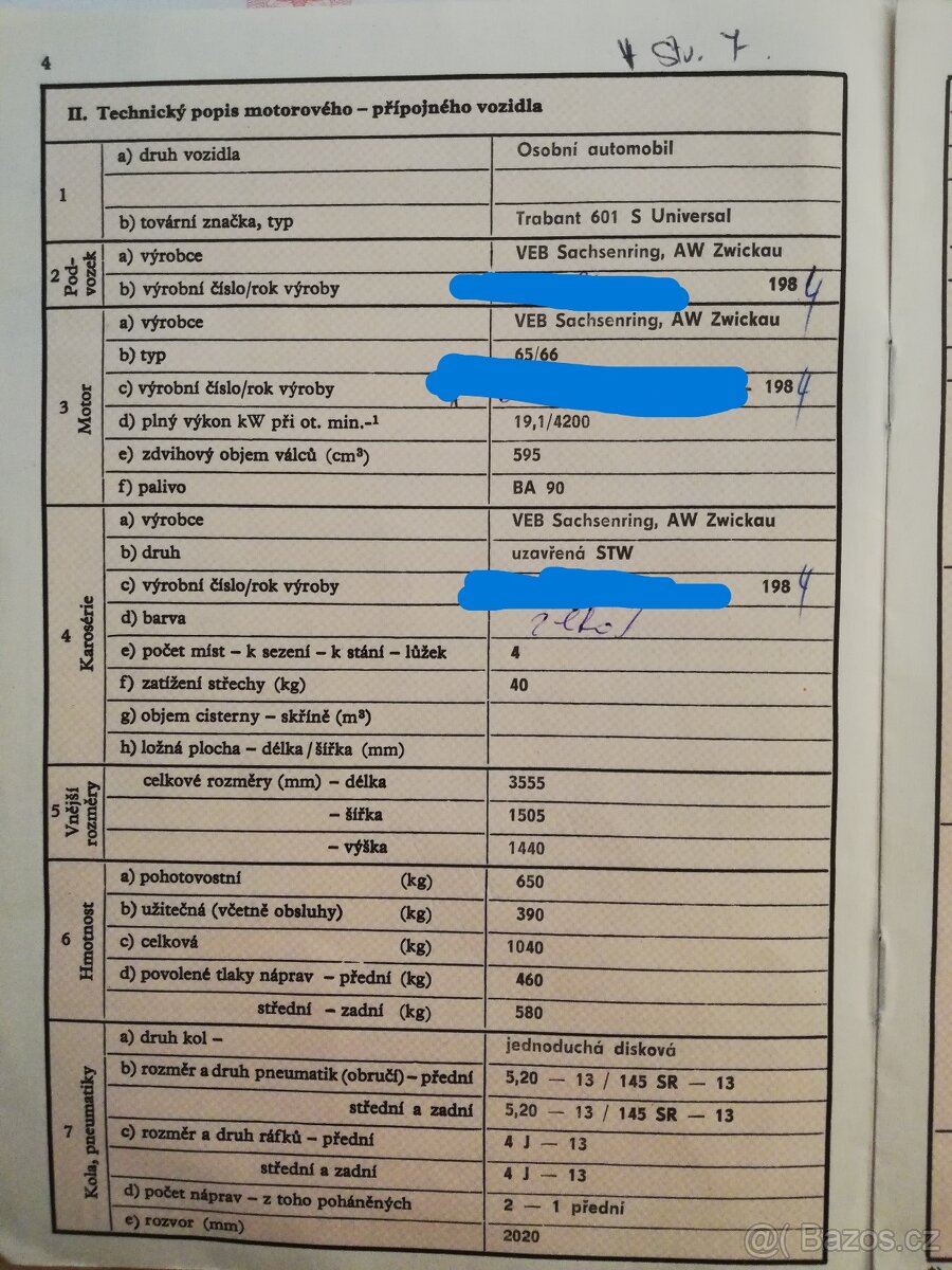 Trabant 601S combi 1984 - 7