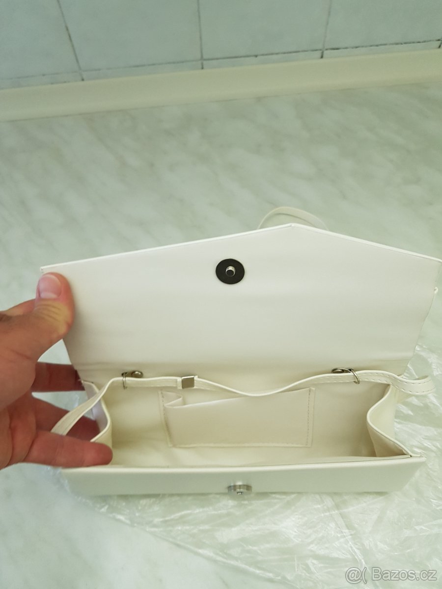 Dámské kabelky-černá, bílá - 7