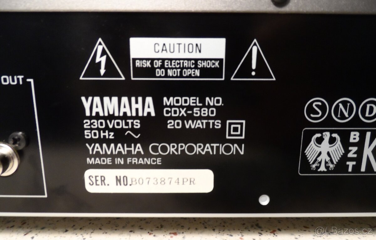 YAMAHA CDX-580 Pro-Bit - 7