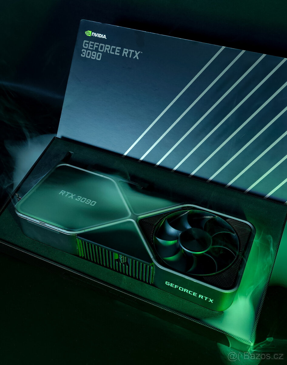 Nvidia RTX 3090 FE Founders Edition 24GB VRAM - Stav: A+++ - 7