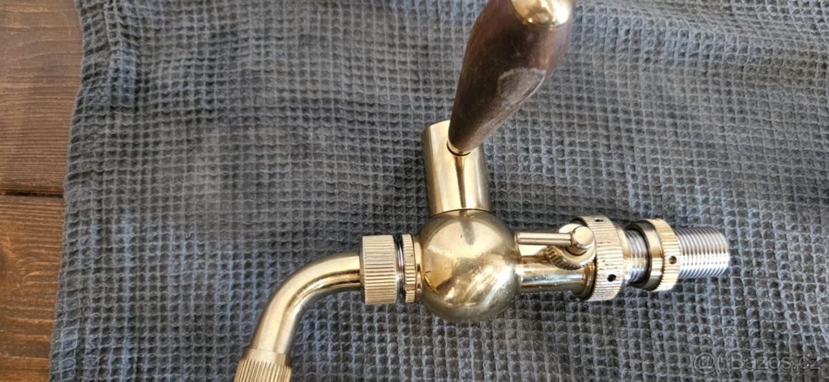 Výčepní kohout Baroko - zlatý - 7