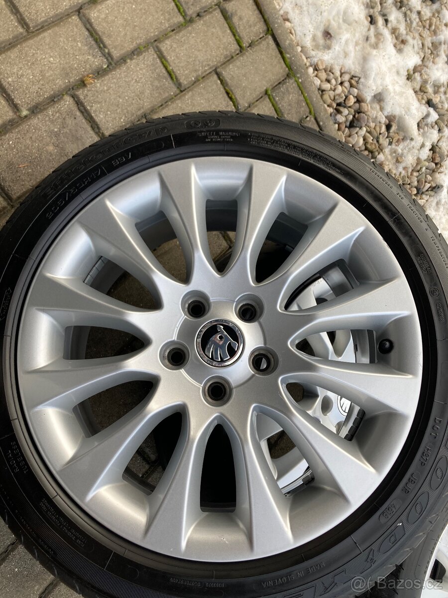 Alu kola 17” Laurel Škoda Superb - 7