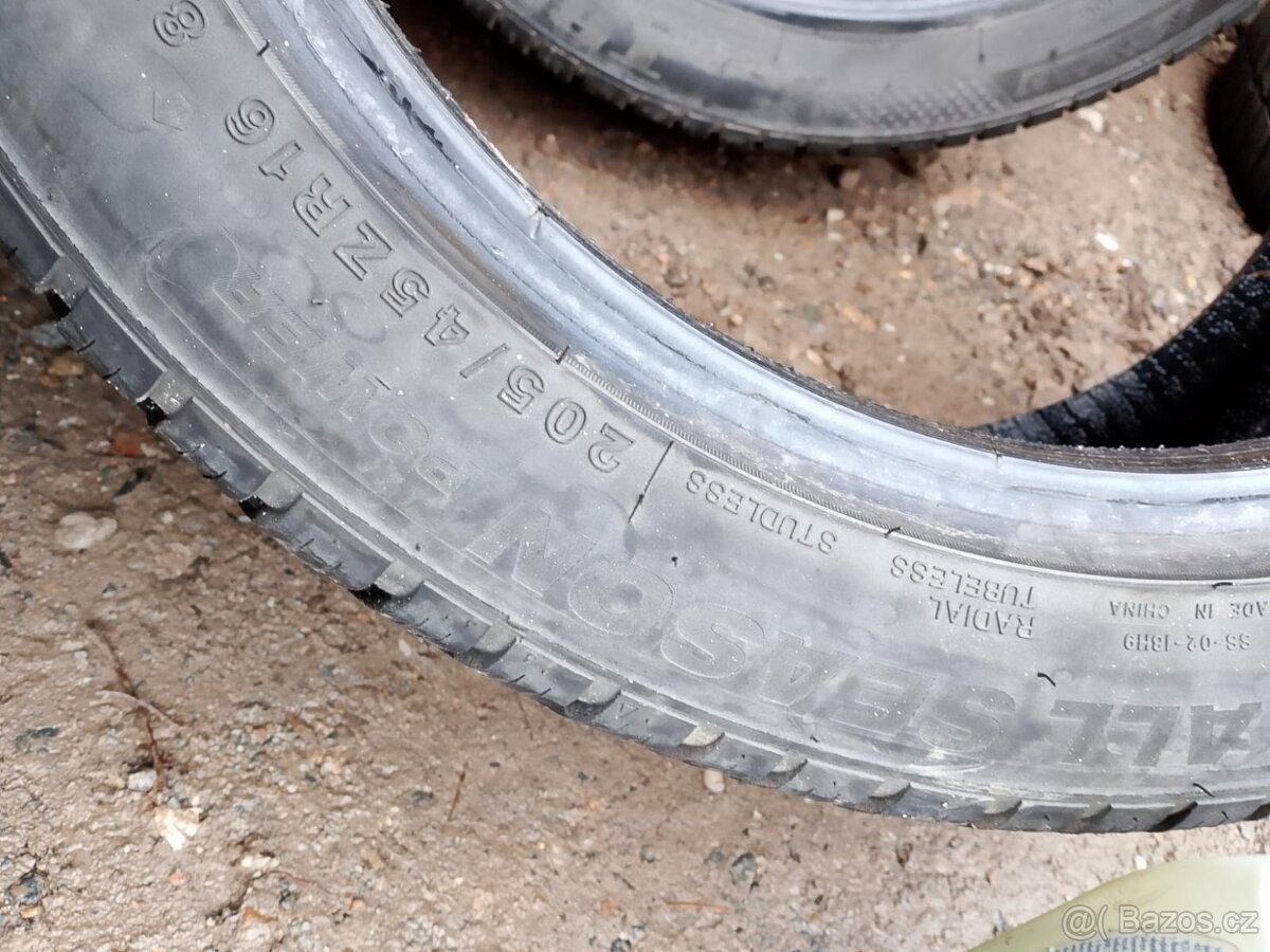 205/45/16 87w Tristar - celoroční pneu 2ks - 7