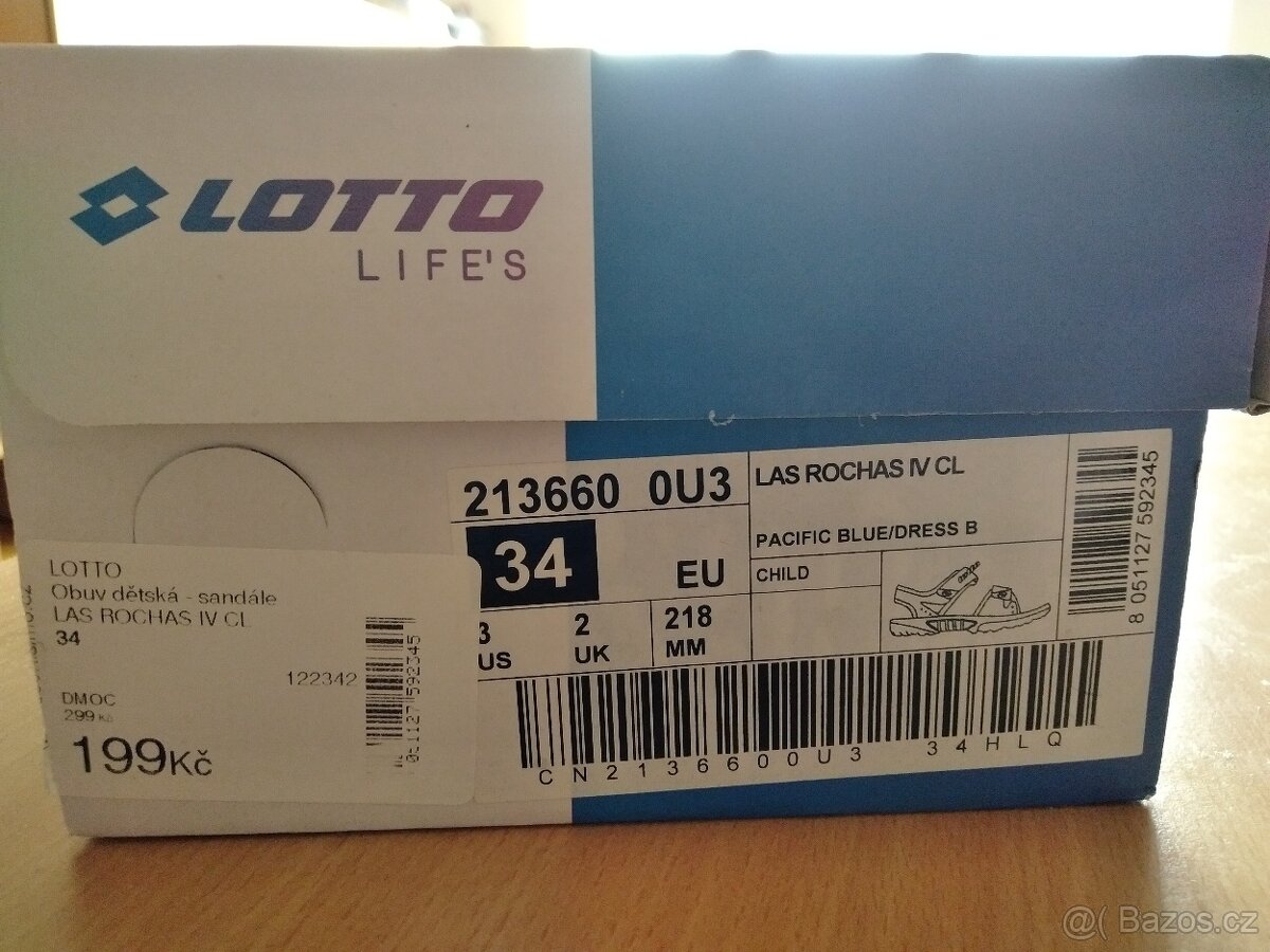 Dětské sandály Lotto 34 NOVÉ - 7