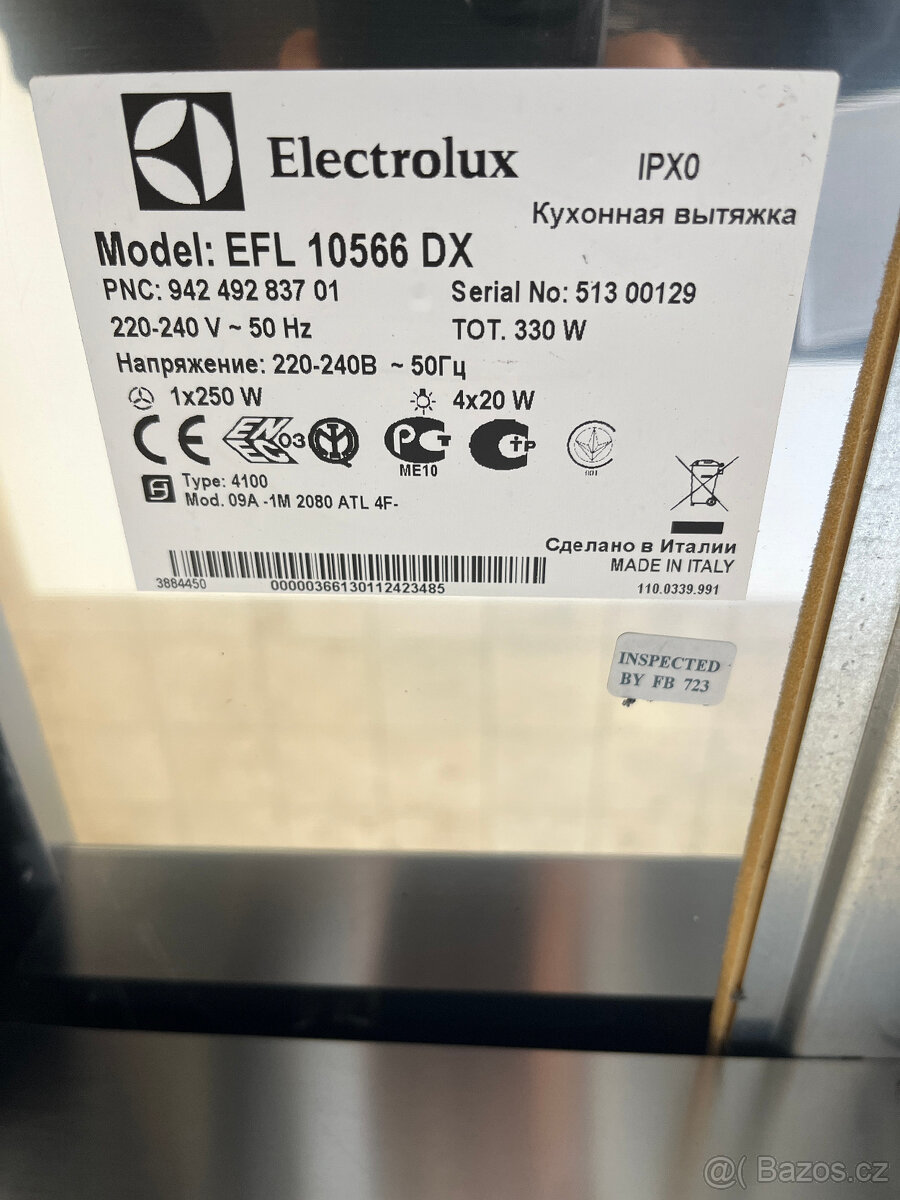 Odsavač ELECTROLUX EFL10566DX - 7