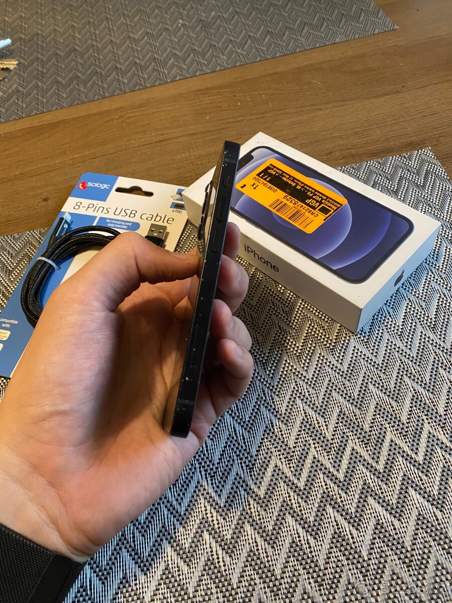 Prodám iPhone 12 mini 128gb (100% kondice baterie) - 7