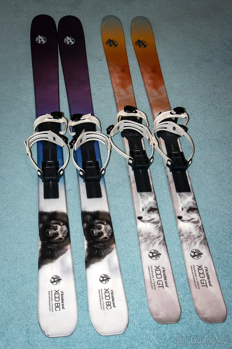 PRODÁM LYŽE OAC SKINBASED SET XCD BC 160 + VÁZÁNÍ EA 2.0 - 7