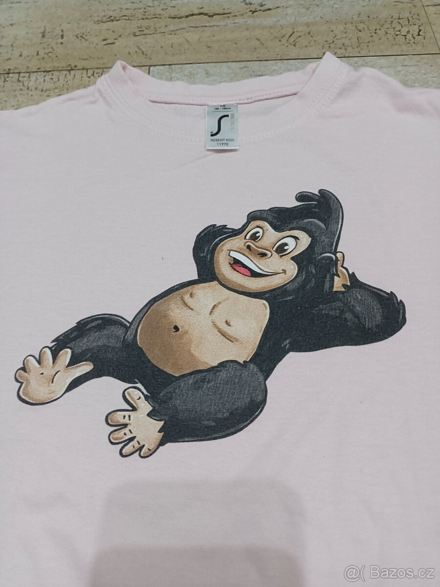 Dívčí triko, tričko vel. 134/140 - 7