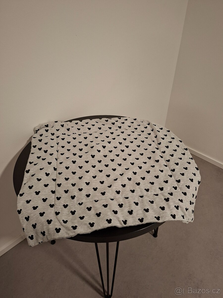 Set do postýlky Mickey Mouse šedý + žlutý - 7