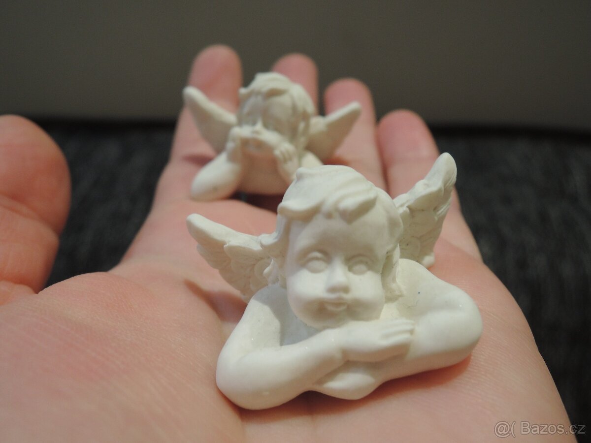 svícny, andělé, dekorace - 7