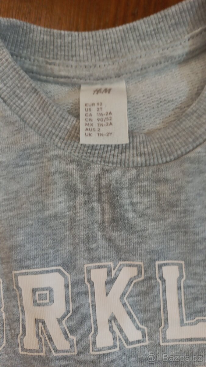 Tepláková souprava H&M, vel. 92 - 7