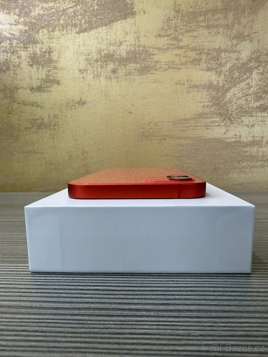 Apple iPhone 12 128GB červená, baterie 100% - 7