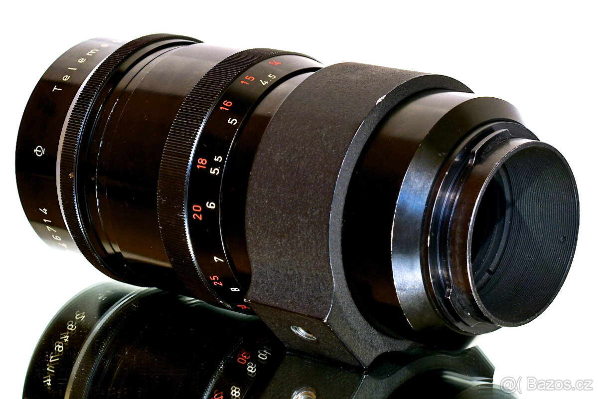 Meyer Telemegor 4,5/300 puncovaný pro Pentacon SIX - 7