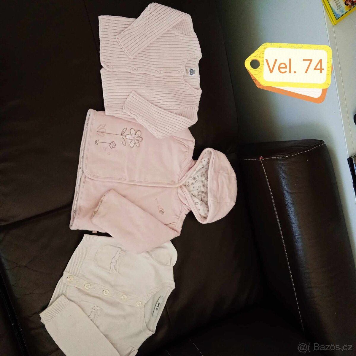 Dětské zavinovačky a dětské oblečení od 0 měsíců - 7