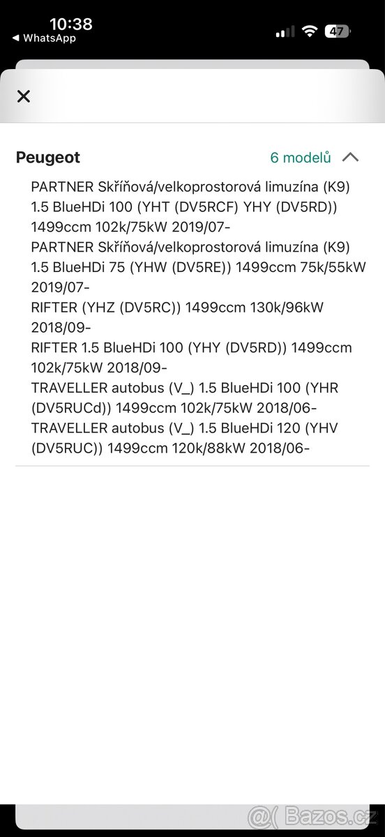 Chladič EGR Opel- Peugeot- Citroen - 7