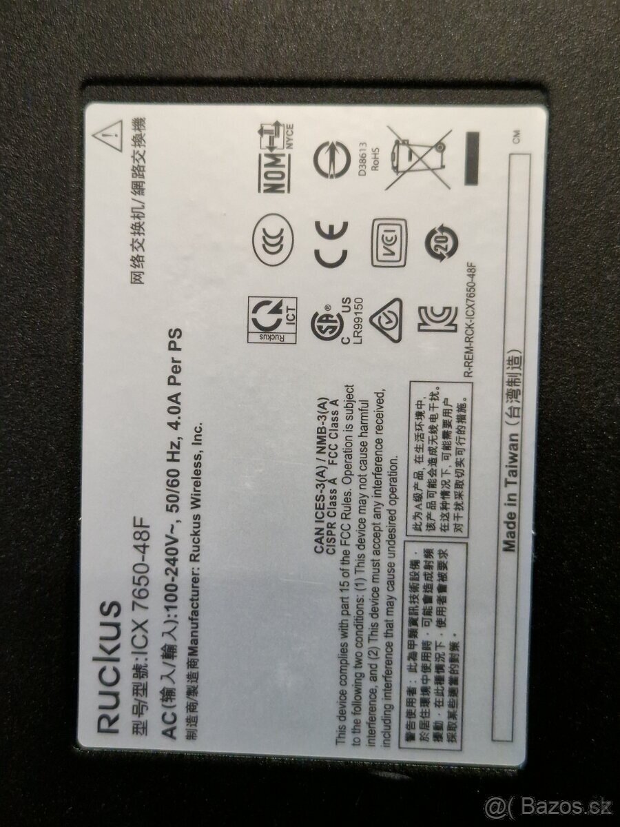 Juniper MX204 + 2x ICX 7650-48F + 7450-24 - 7