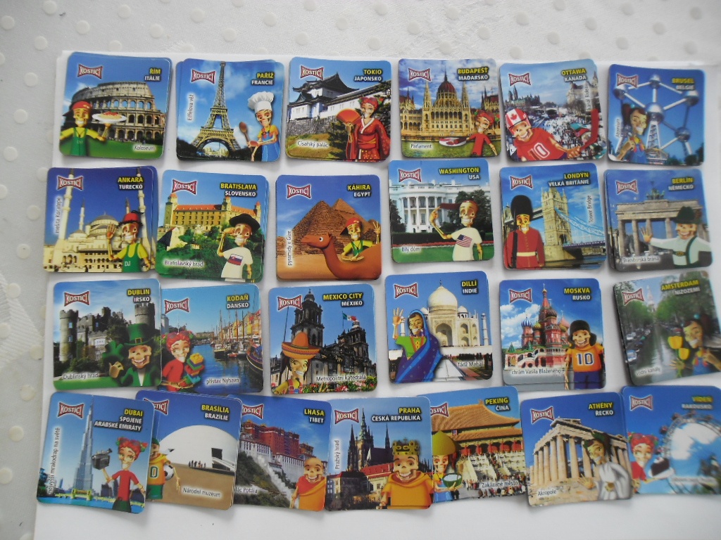 Magnetky různé sady - 7