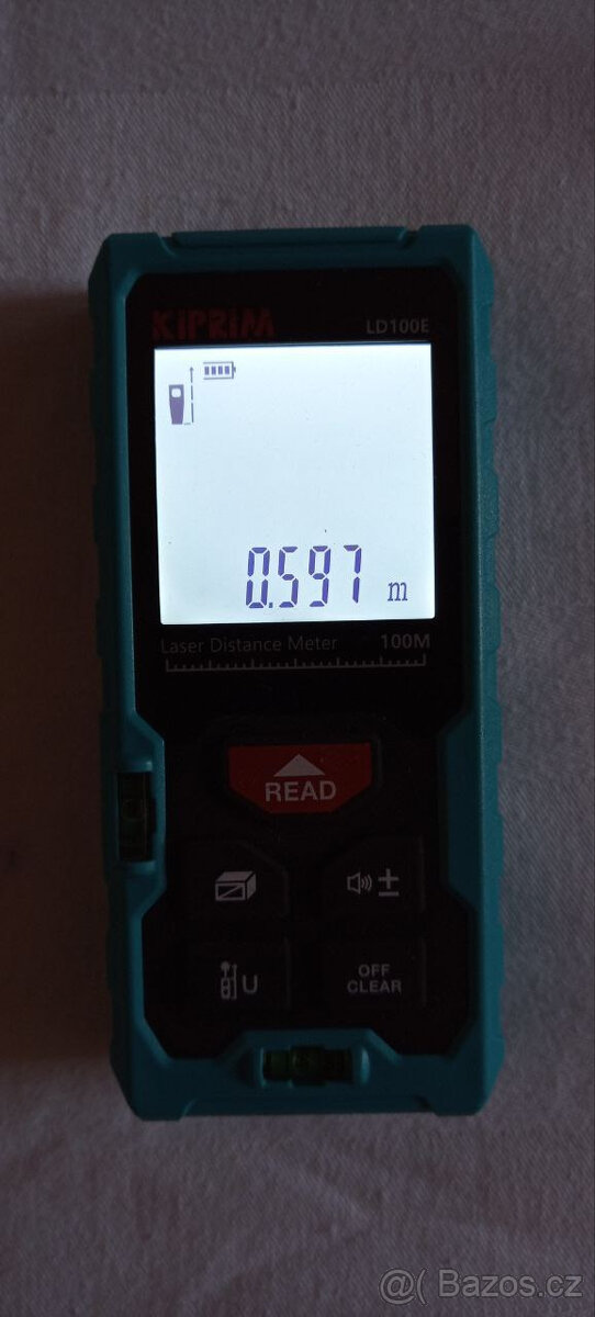 Laserový dálkoměr 50m Kiprim LD50E modrý - 7