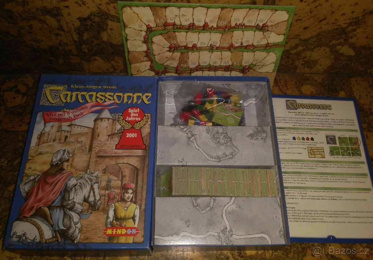 Deskovky Ostrov pokladů, Carcassonne, Hustá mela, Minecraft - 7