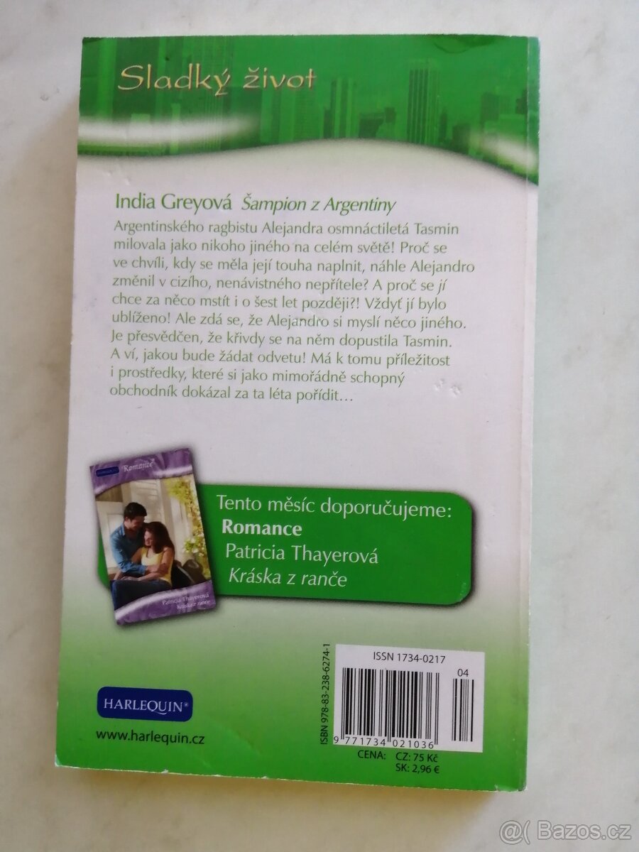 Romány z edice Harlequin 4 x - 7