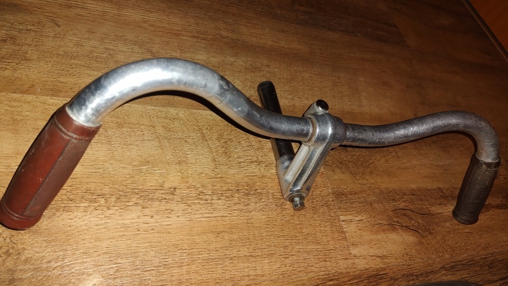 AL řídítka na kolo Favorit apod. - berany, vlaštovky, rovná - 7