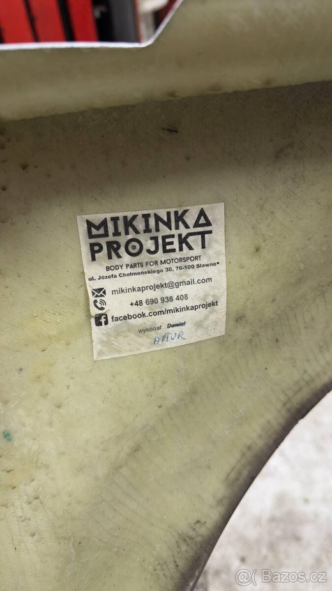 E46 M3 laminátové blatníky - 7