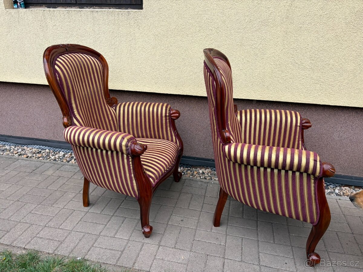 2x Zámecké křeslo - 7