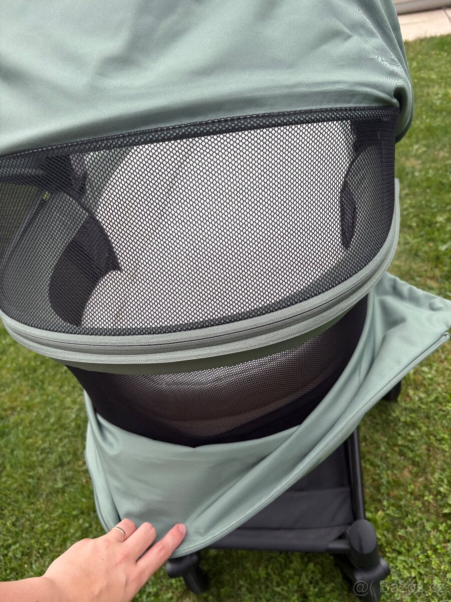 Cybex Priam Lux Carry Cot Leaf Green - 7