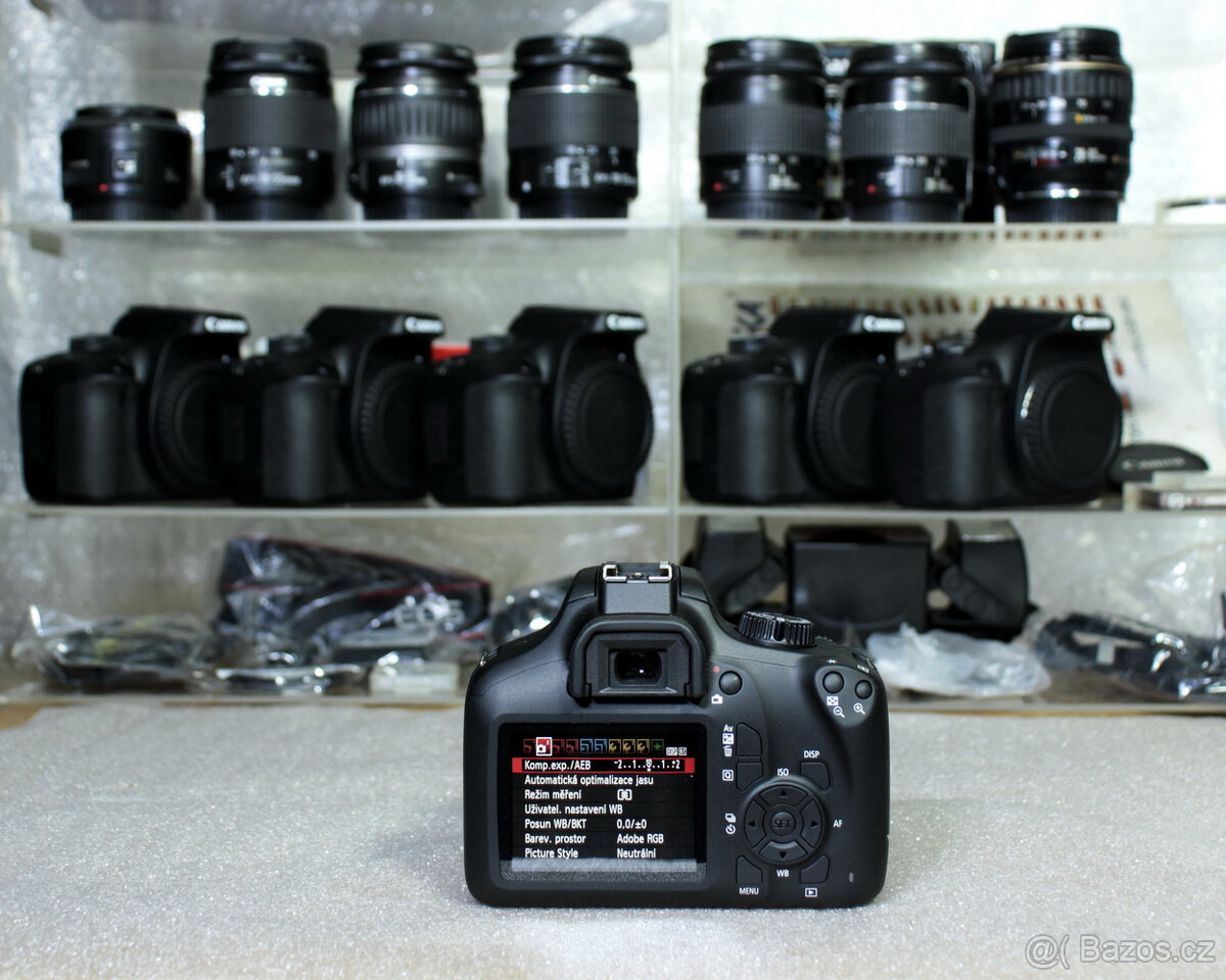 Nová zrcadlovka Canon EOS, objektiv 28-80mm. - 7
