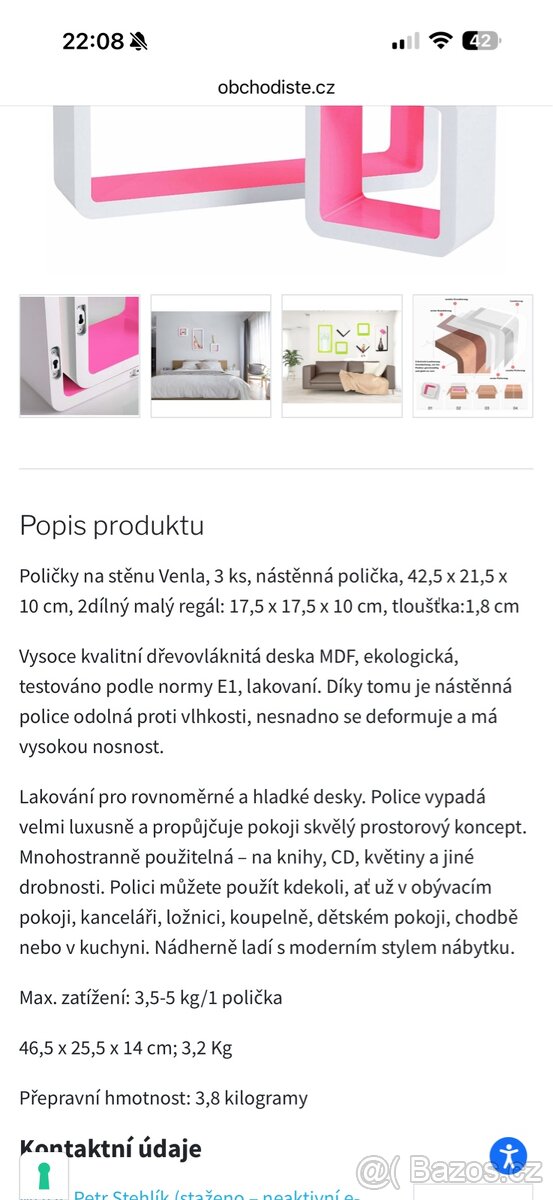 Poličky 4 kusy - 7