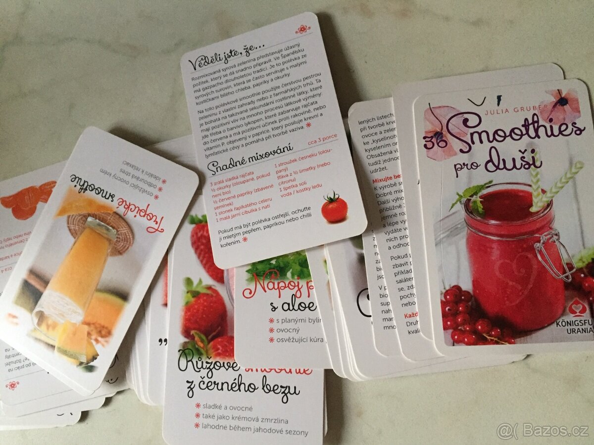 Kniha Smoothies + karty pro zdraví - 7