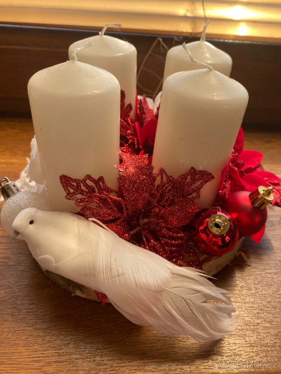 Svícen adventní, vánoční - 7