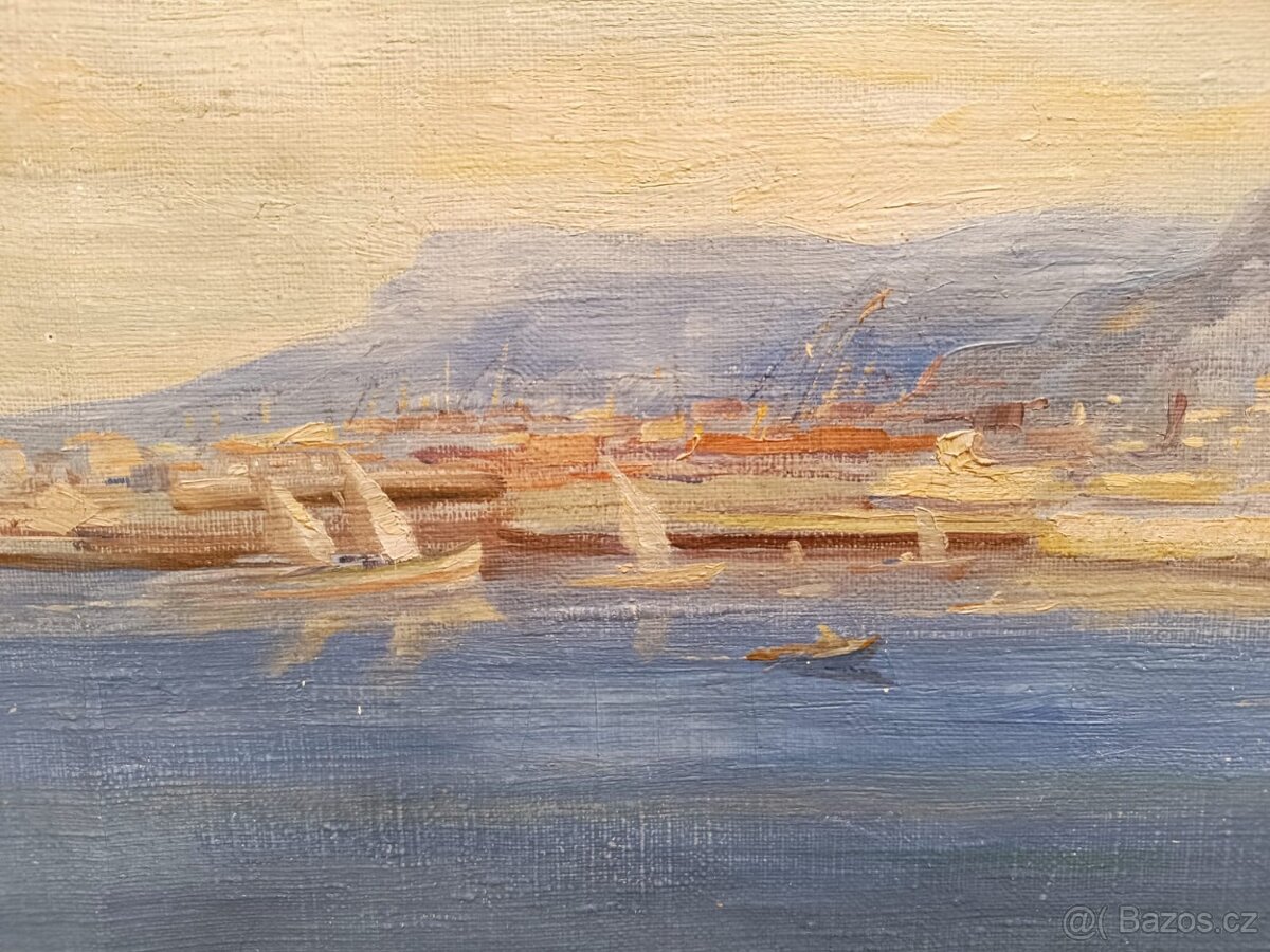 Obraz Eduard Adrian Dussek, Messina olej na plátně 72x103 - 7