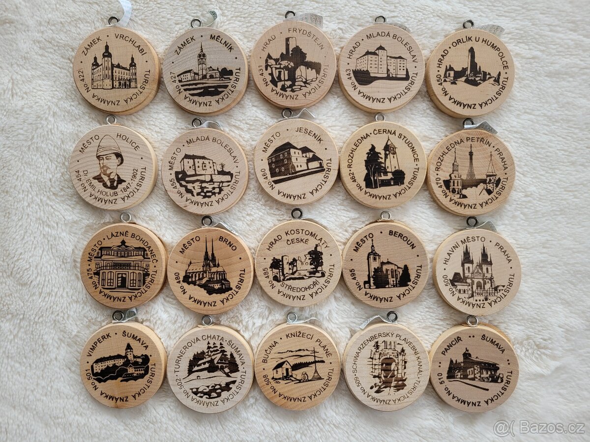 Sbírka turistických známek (212 ks) - 7