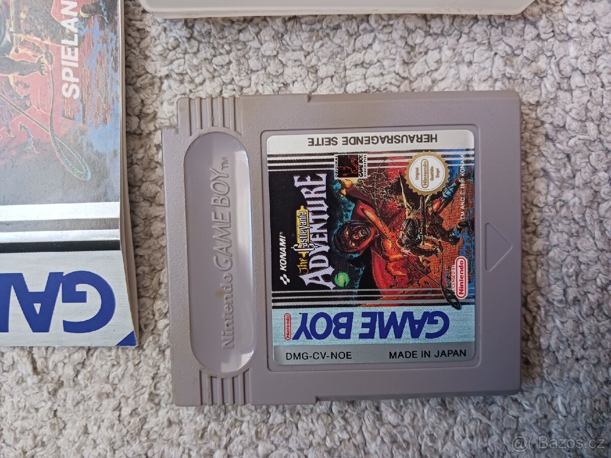 Hry Nintendo game boy Castlevania Turtles - 7