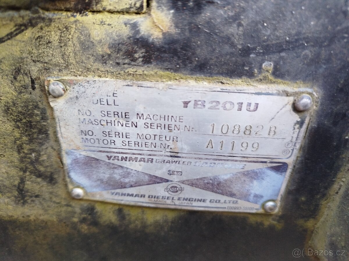 Prodám bagr Yanmar - 7